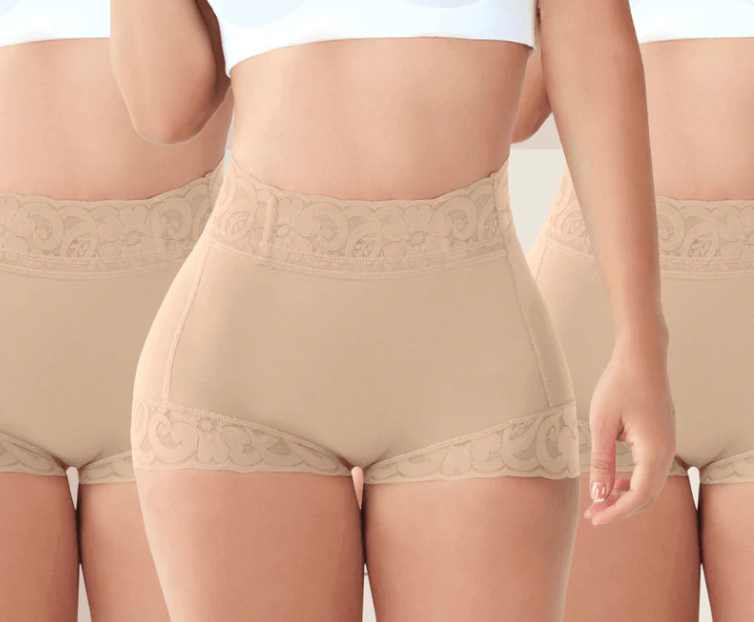 Kit 3 Calcinhas Modeladora Seca Barriga - Slimgerie®