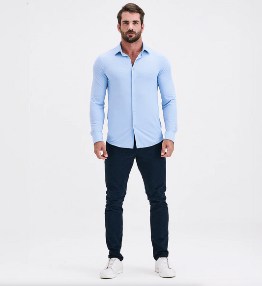 Camisa Social Ultra-Tech® Elasticidade e Sem amassados [COMPRE 1 & LEVE 2]