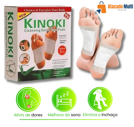 Kit Adesivo Detox Multi - Elimina dores, Inchaços e Desintoxica - Tratamento 100% Natural